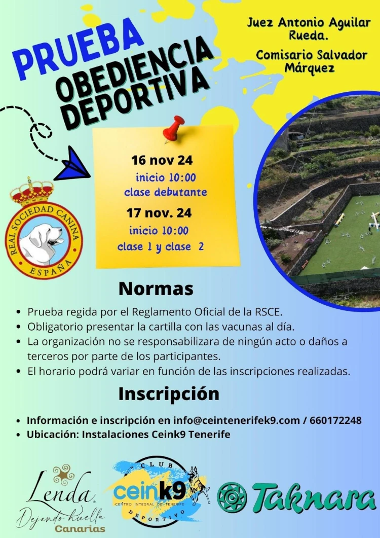 Prueba de Obediencia Deportiva